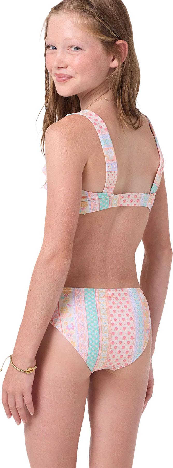 Product gallery image number 2 for product Ensemble Maillot Bali Floral Square Neck Tank - Fille