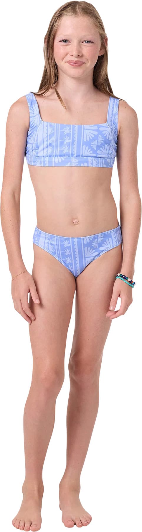 Product gallery image number 3 for product Ensemble maillot Surf Abstract Square Neck Tank - Fille