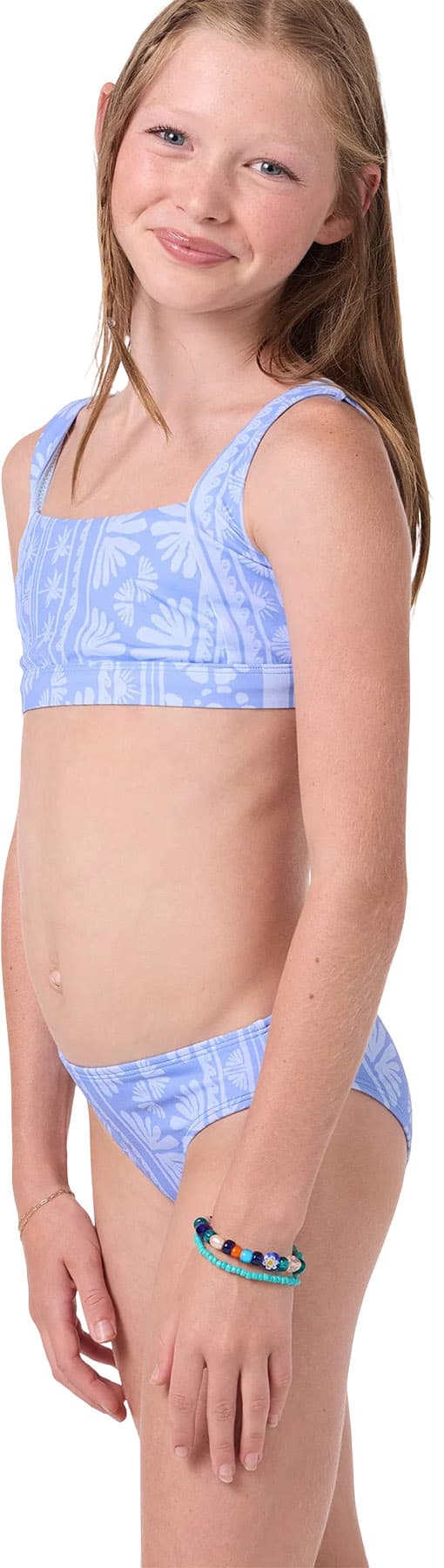 Product gallery image number 4 for product Ensemble maillot Surf Abstract Square Neck Tank - Fille