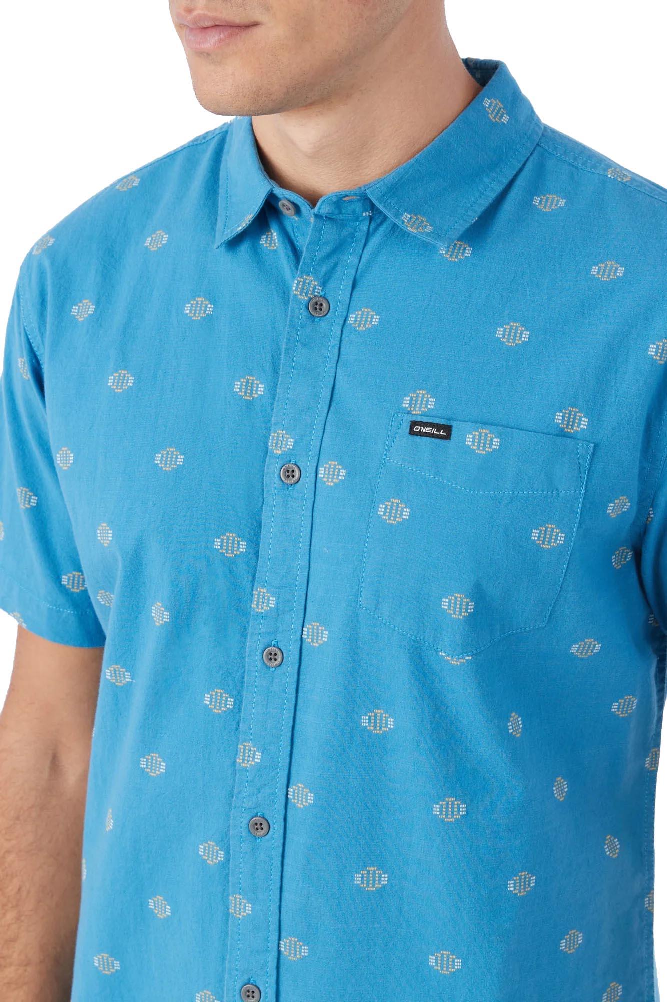 Product gallery image number 4 for product Quiver Stretch Dobby Short Sleeve Shirt - Men’s