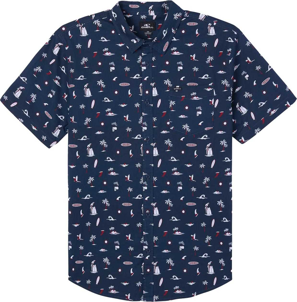 Product image for Quiver Stretch Modern Fit Short Sleeve Shirt - Men's