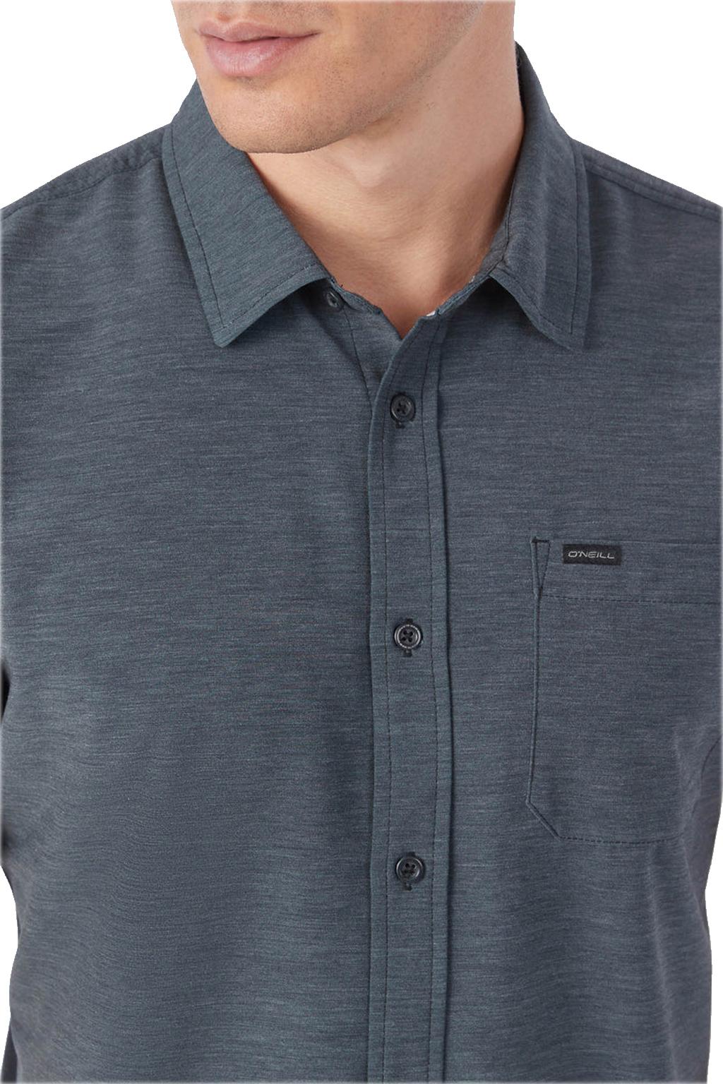 Product gallery image number 5 for product Trlvr UPF Traverse Solid Standard Fit Shirt - Men's