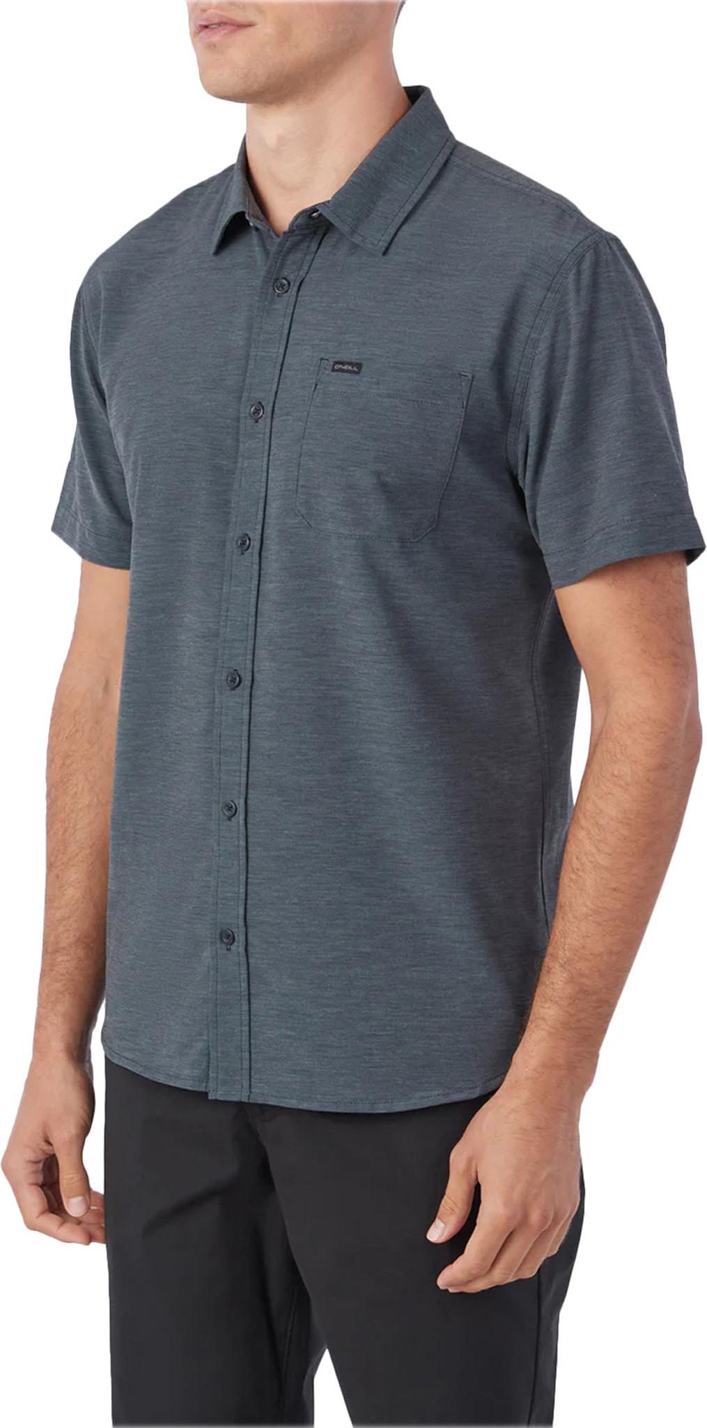 Product gallery image number 6 for product Trlvr UPF Traverse Solid Standard Fit Shirt - Men's