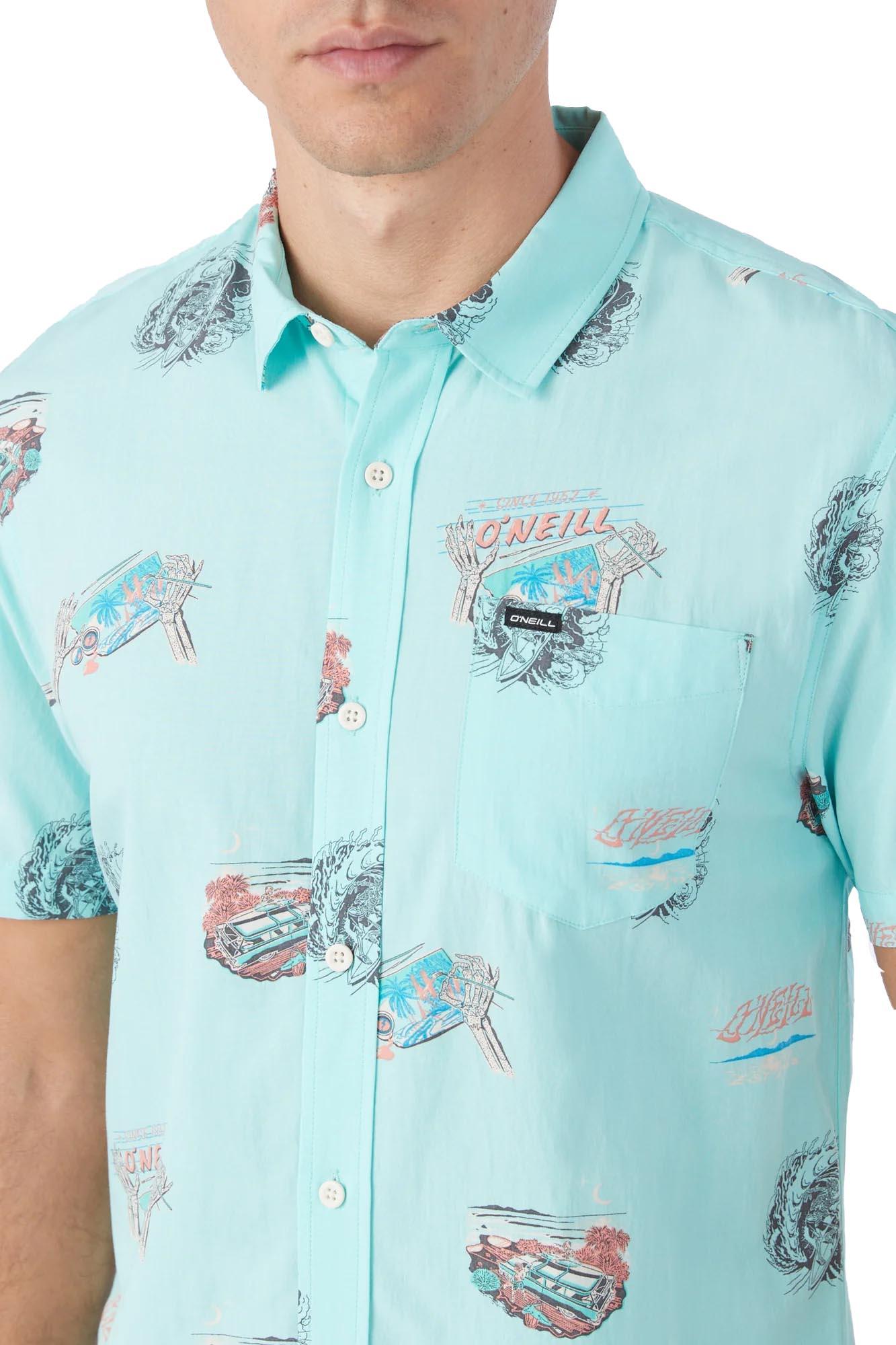 Product gallery image number 6 for product Artist Series Oasis Eco Woven Short Sleeve Shirt - Men’s