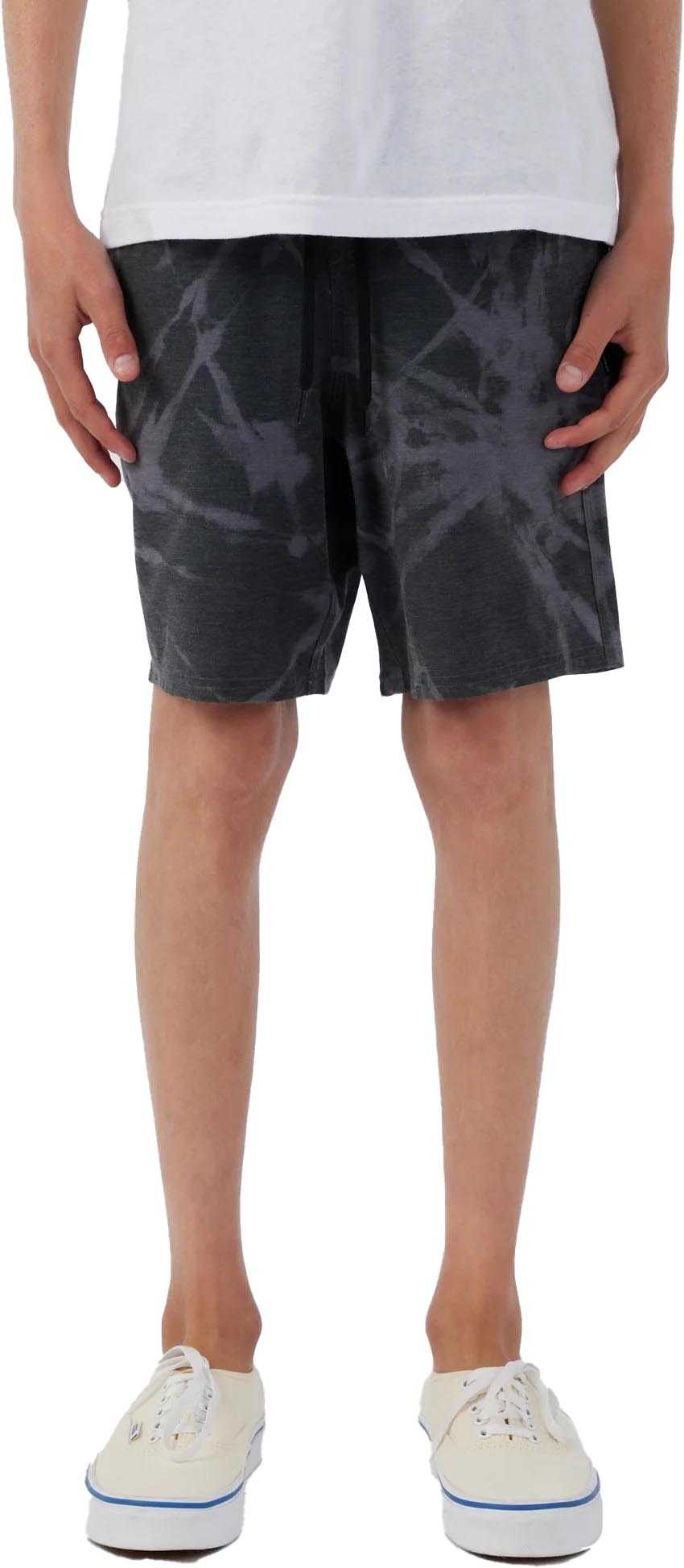 Product image for Stockton Print Elastic Waist 16" Boardshorts - Boys