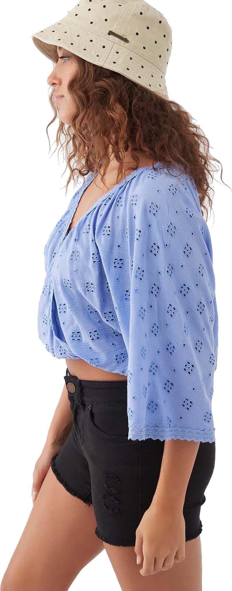 Product gallery image number 7 for product Inda Woven 3/4 Sleeve Top - Women's