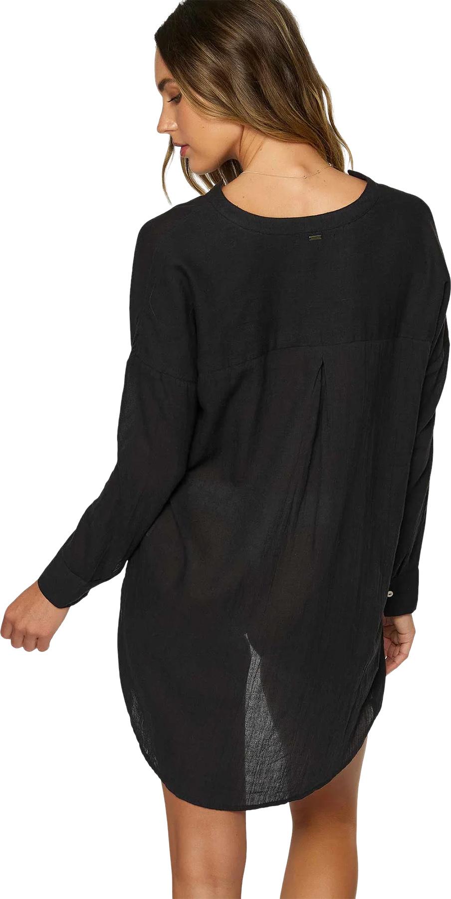 Numéro de l'image de la galerie de produits 2 pour le produit Robe cache-maillot tissé à manches longues Belizin - Femme