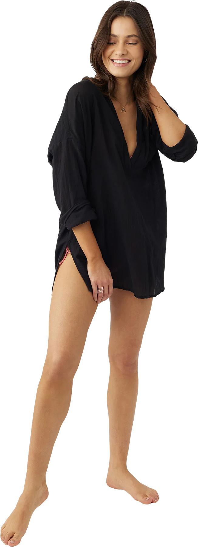 Numéro de l'image de la galerie de produits 7 pour le produit Robe cache-maillot tissé à manches longues Belizin - Femme