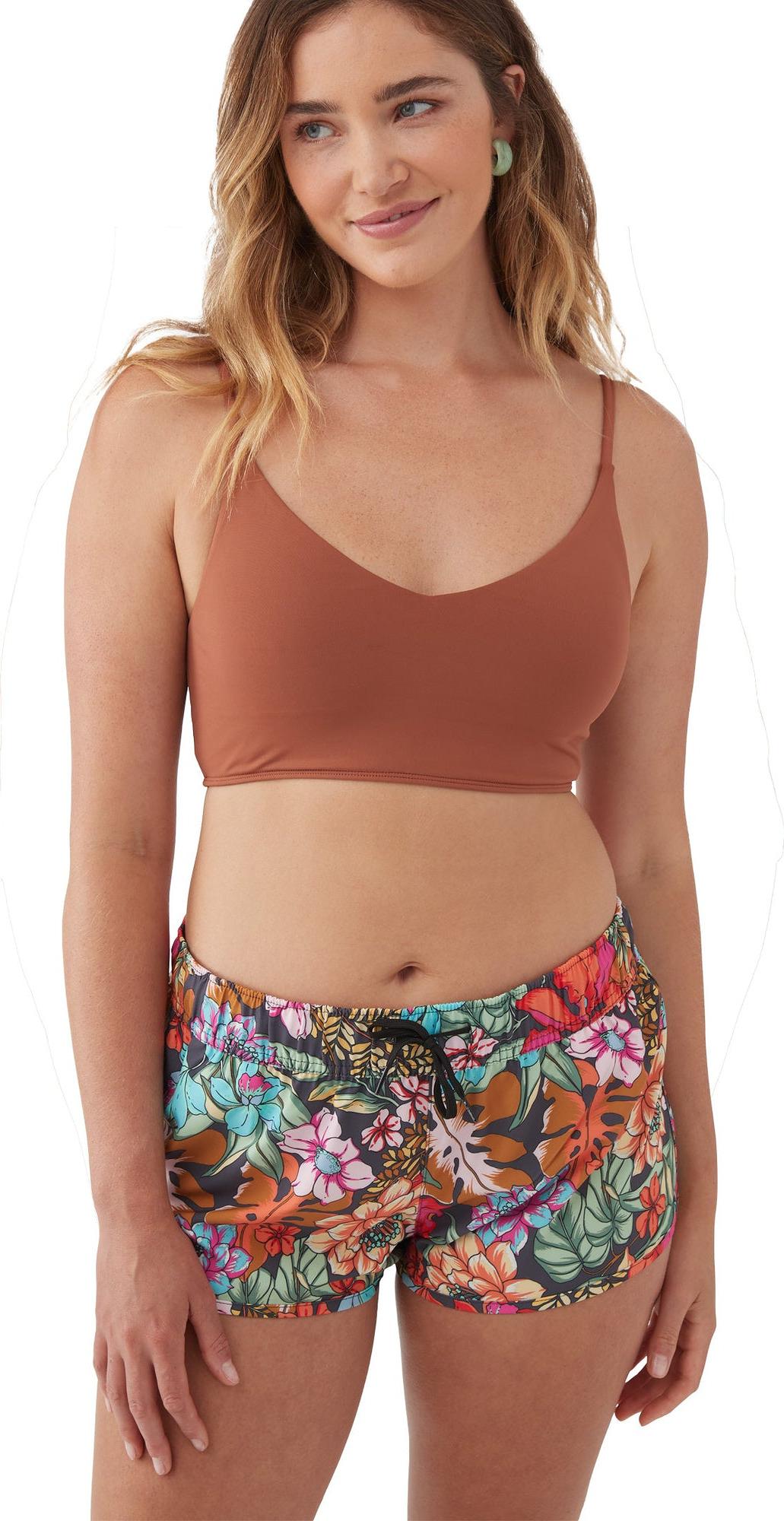 Product gallery image number 2 for product Short maillot Laney 2" imprimé stretch - Femme