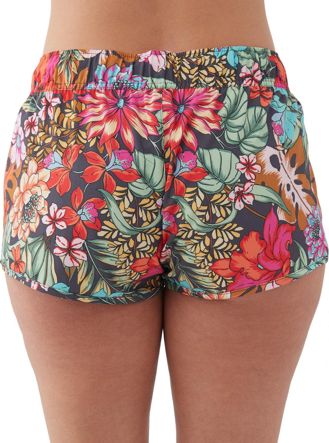 Product gallery image number 3 for product Short maillot Laney 2" imprimé stretch - Femme