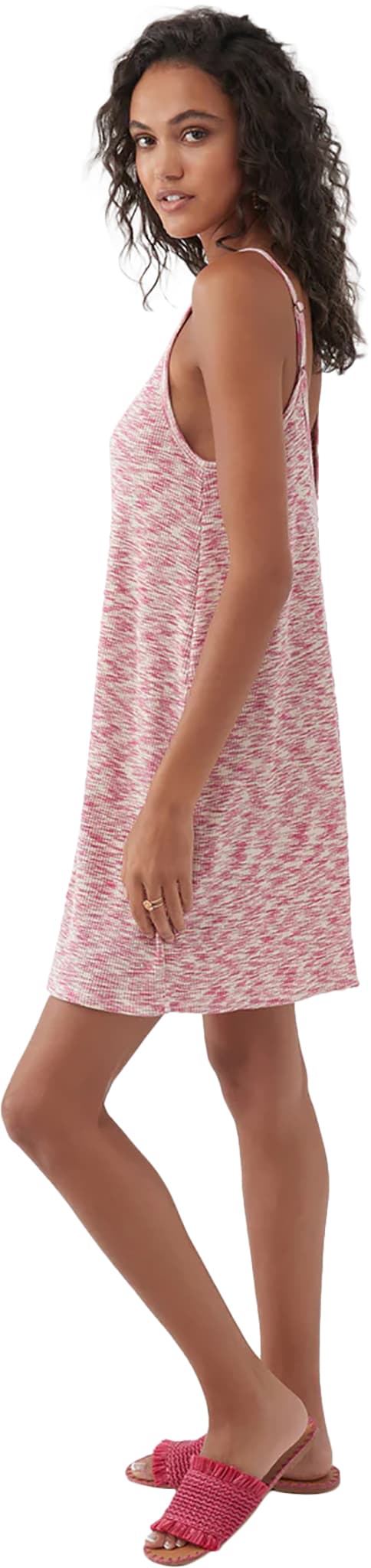 Product gallery image number 6 for product Robe débardeur courte en tricot Morette Spacedye - Femme