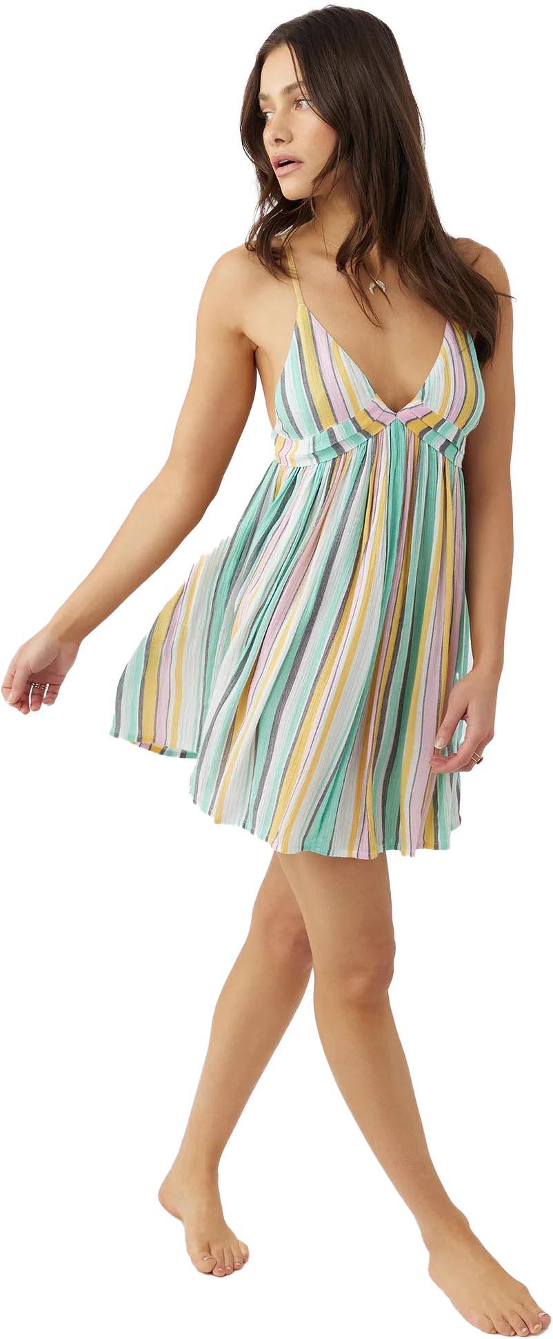 Product gallery image number 2 for product Saltwater Solids Striped Avery Coverup Dress - Women’s