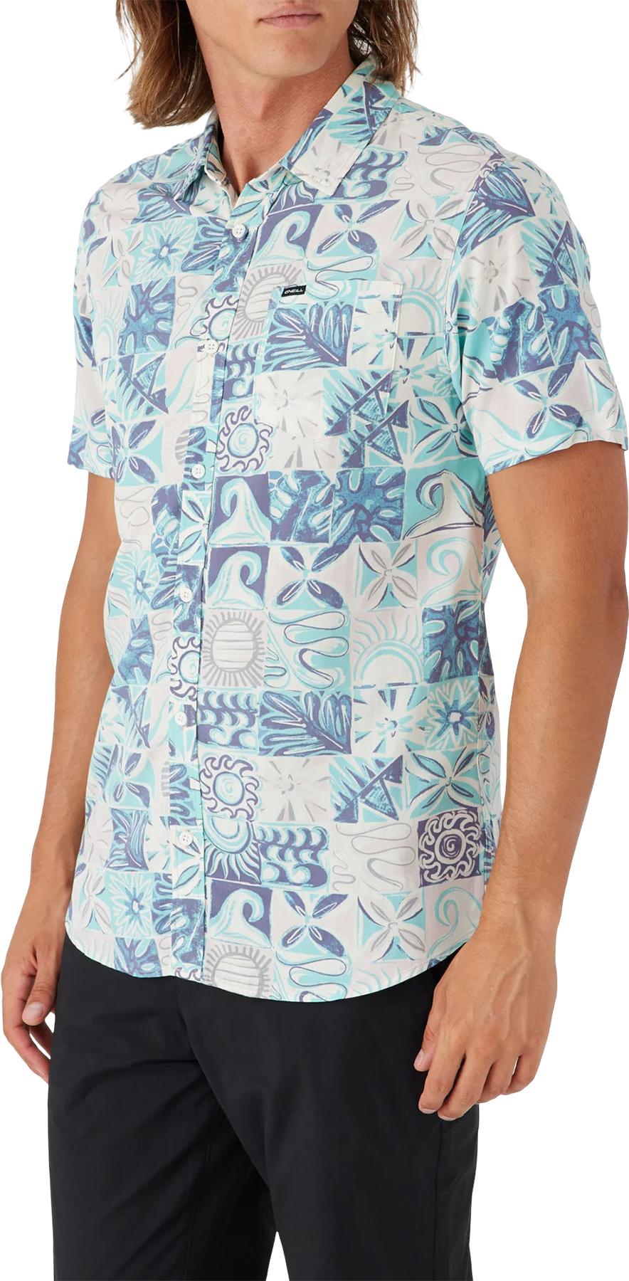 Numéro de l'image de la galerie de produits 5 pour le produit Chemise tissée moderne à manches courtes Oasis Eco - Homme