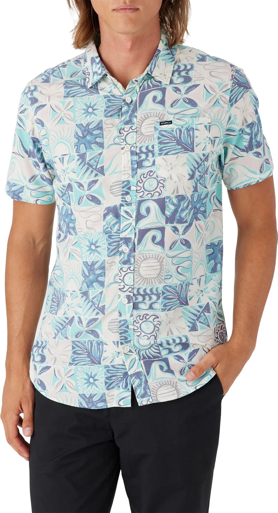Numéro de l'image de la galerie de produits 6 pour le produit Chemise tissée moderne à manches courtes Oasis Eco - Homme