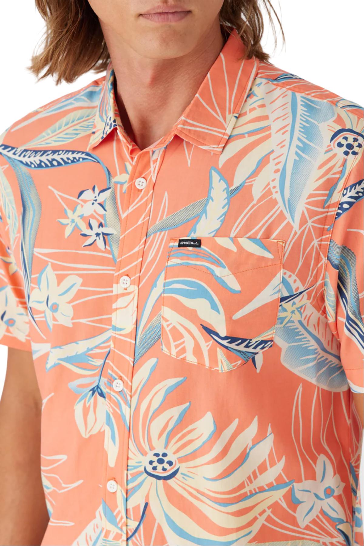 Numéro de l'image de la galerie de produits 4 pour le produit Chemise tissée standard à manches courtes Oasis Eco - Homme