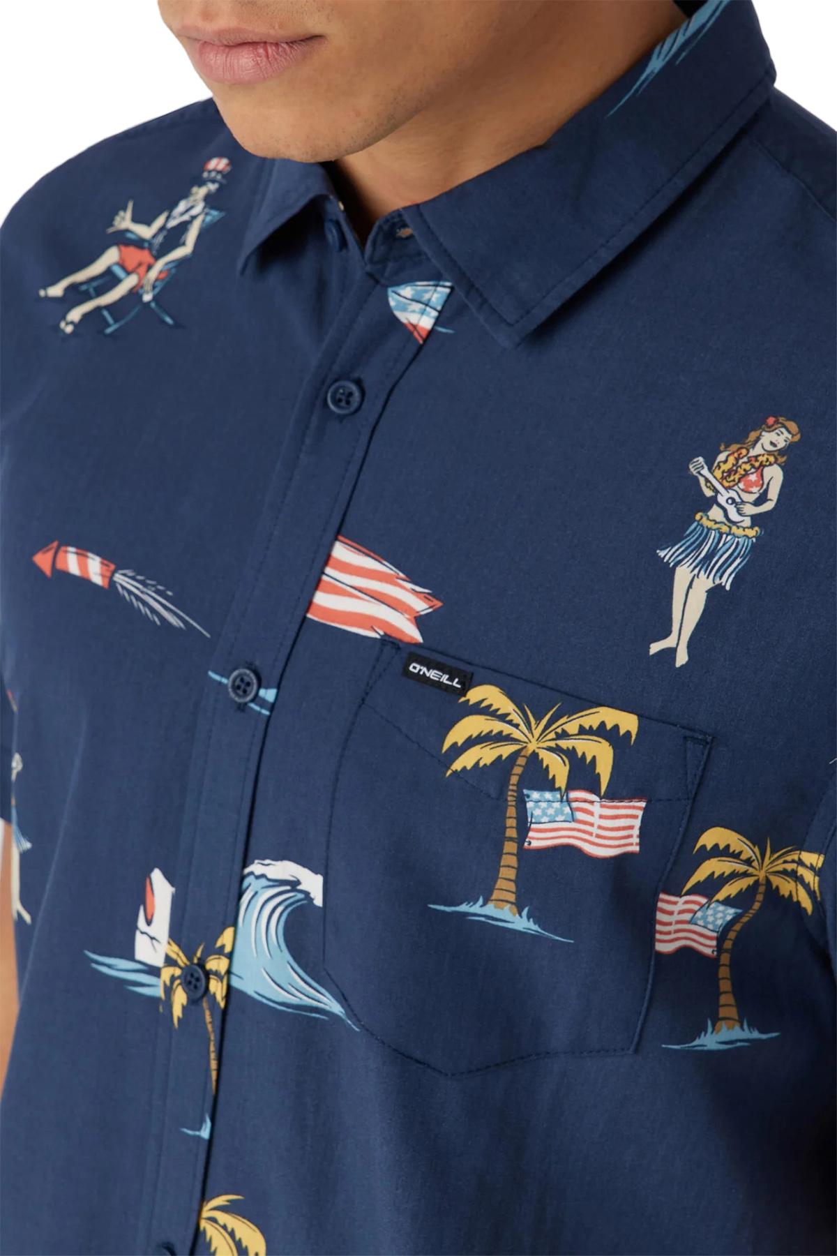 Product gallery image number 3 for product Oasis Eco Short sleeve Standard Woven Shirt - Men's