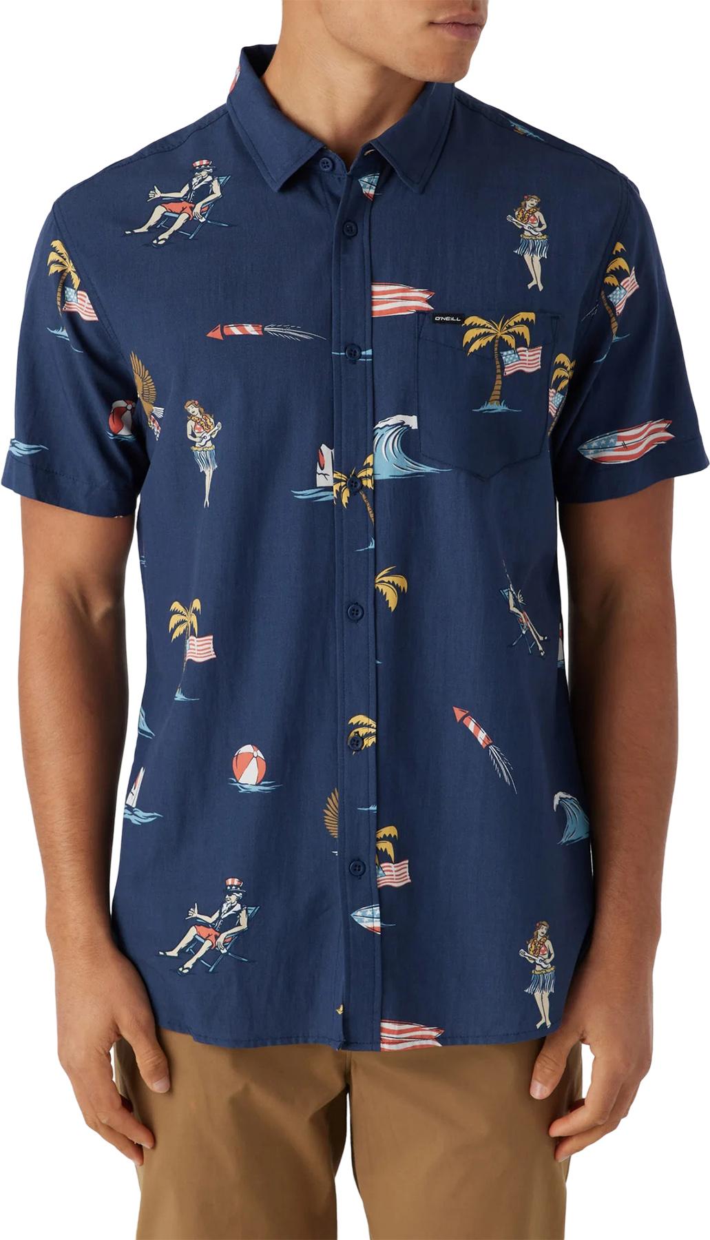 Product gallery image number 4 for product Oasis Eco Short sleeve Standard Woven Shirt - Men's