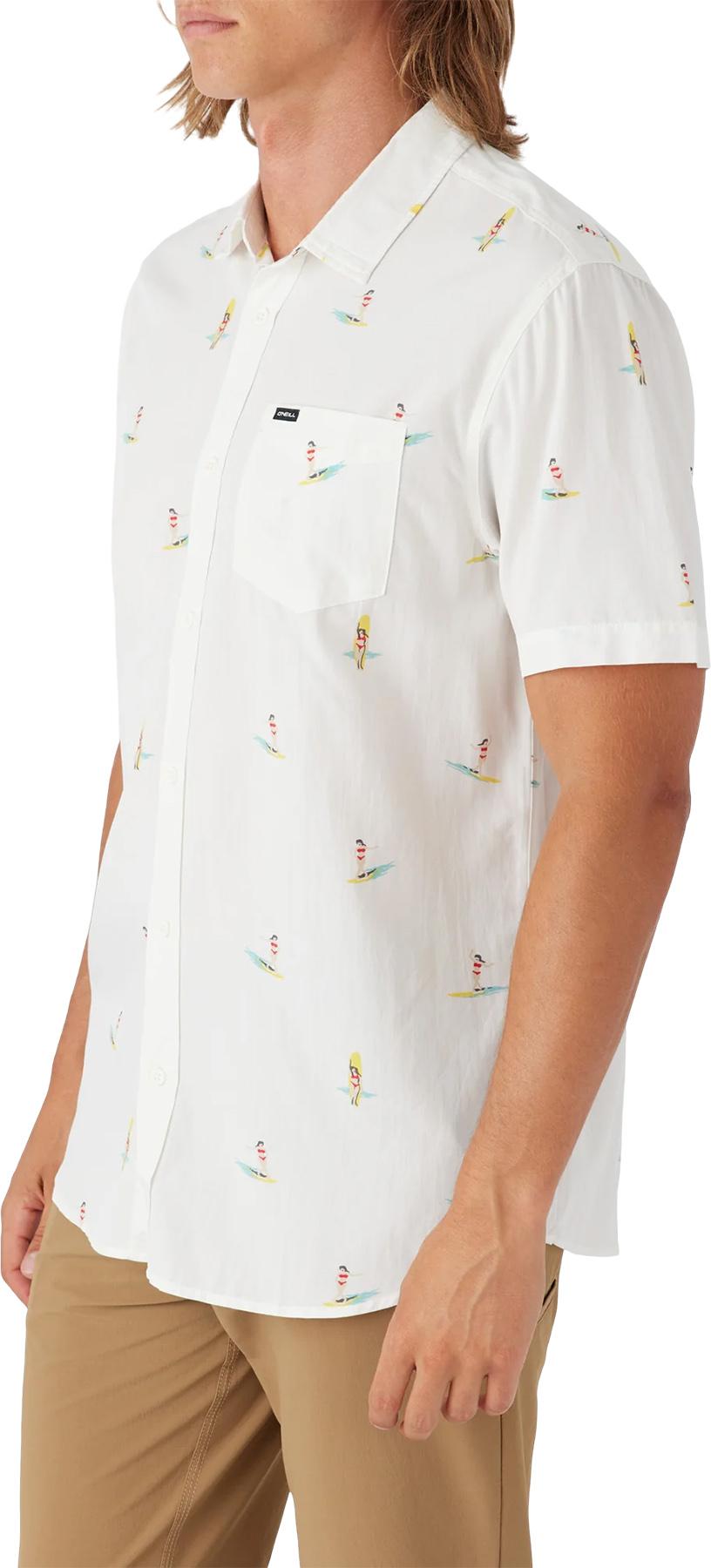 Numéro de l'image de la galerie de produits 6 pour le produit Chemise tissée standard à manches courtes Oasis Eco - Homme