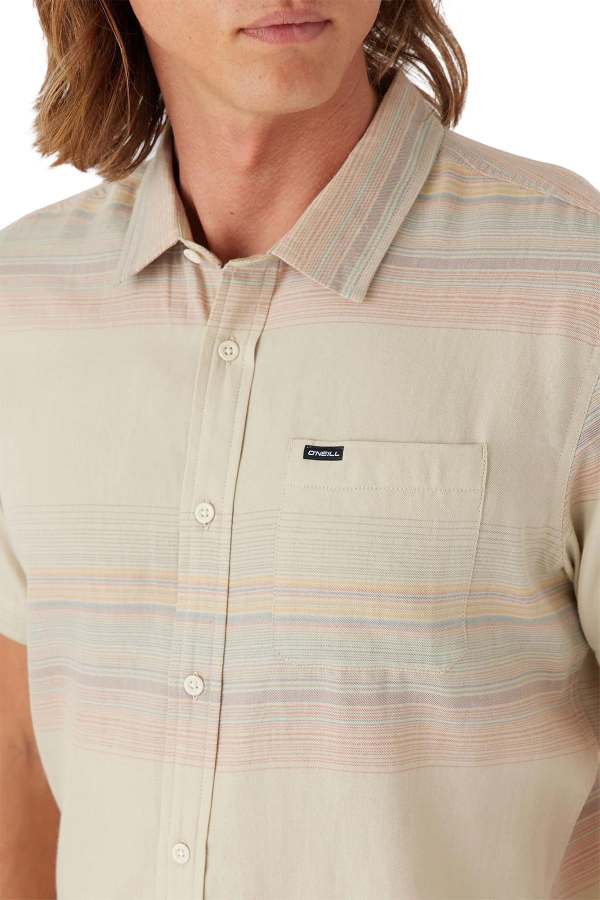 Product gallery image number 3 for product Seafaring Stripe Button-Up Shirt - Men's