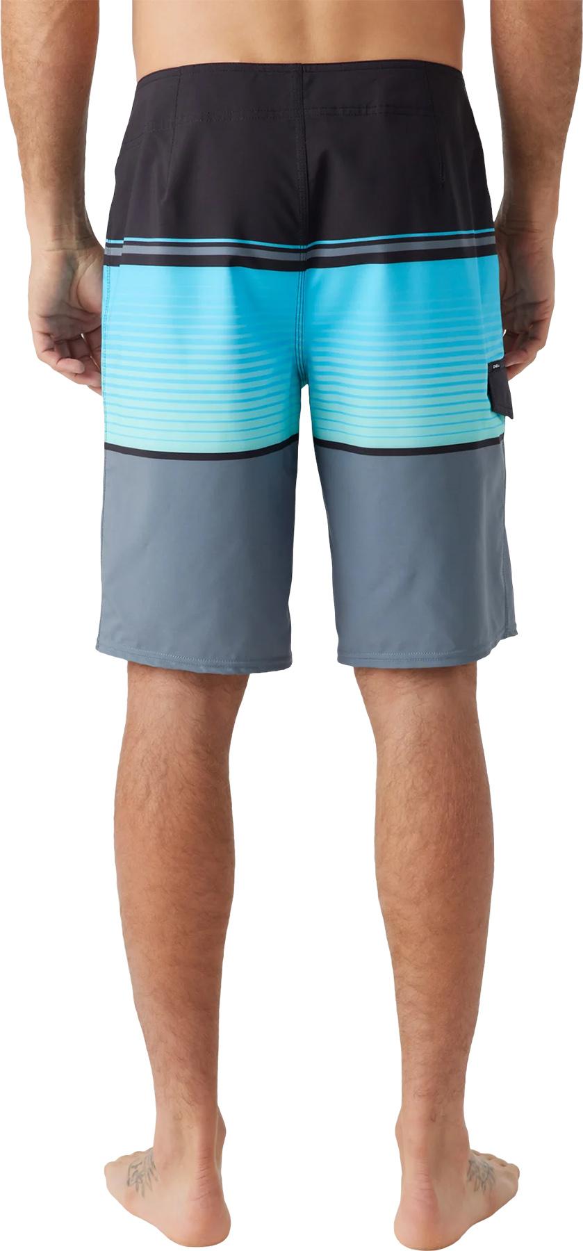 Product gallery image number 5 for product Lennox Stripe Boardshorts 21 In - Men's