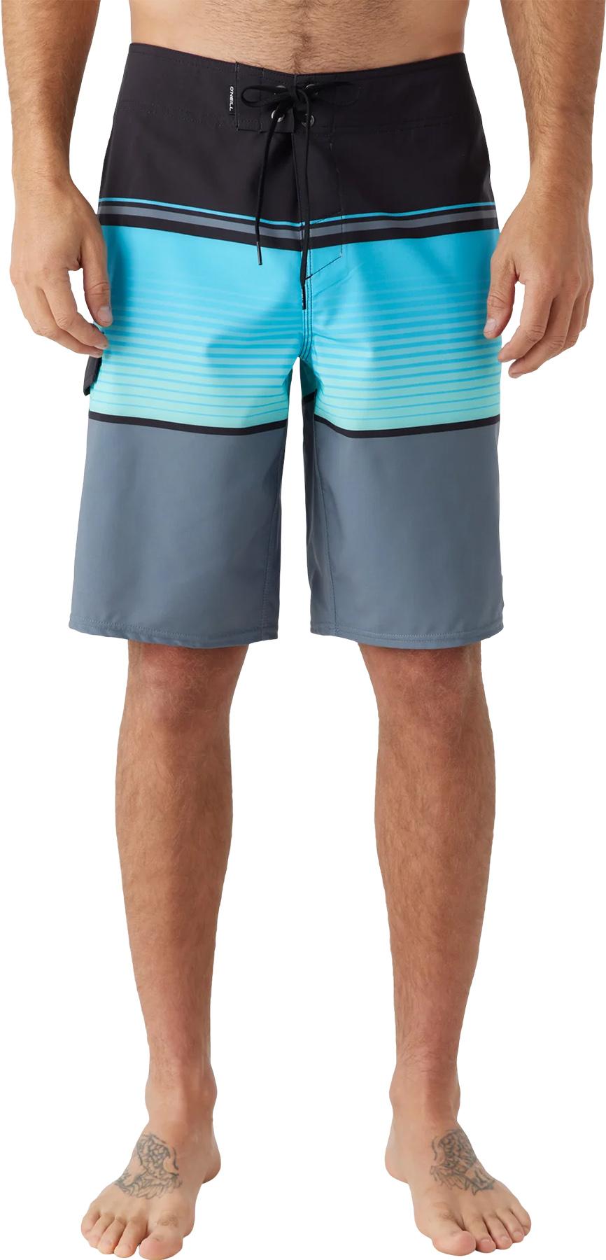Product gallery image number 6 for product Lennox Stripe Boardshorts 21 In - Men's