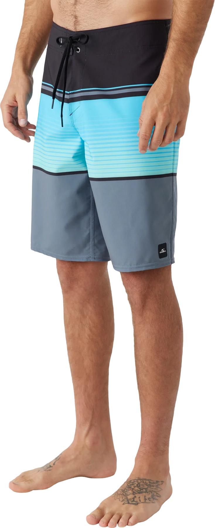 Product gallery image number 7 for product Lennox Stripe Boardshorts 21 In - Men's