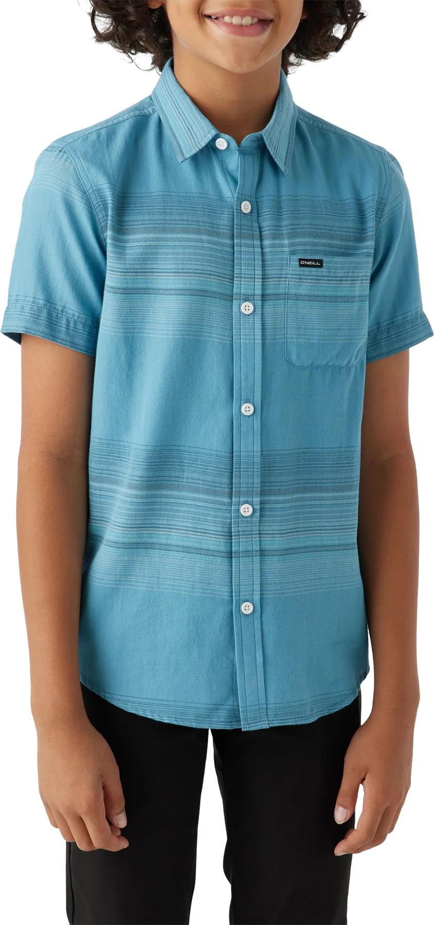 Product gallery image number 5 for product Seafaring Stripe Button-Up Shirt - Boys