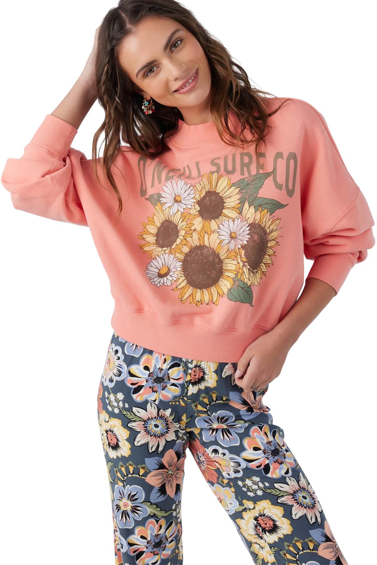 Product gallery image number 5 for product Moment Crop Crew Neck Sweatshirt - Women's