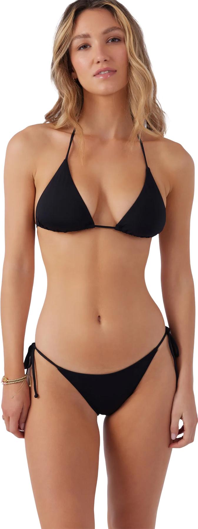 Product gallery image number 1 for product Saltwater Solids Maracas Solid Side Tie Bikini Bottom - Women's