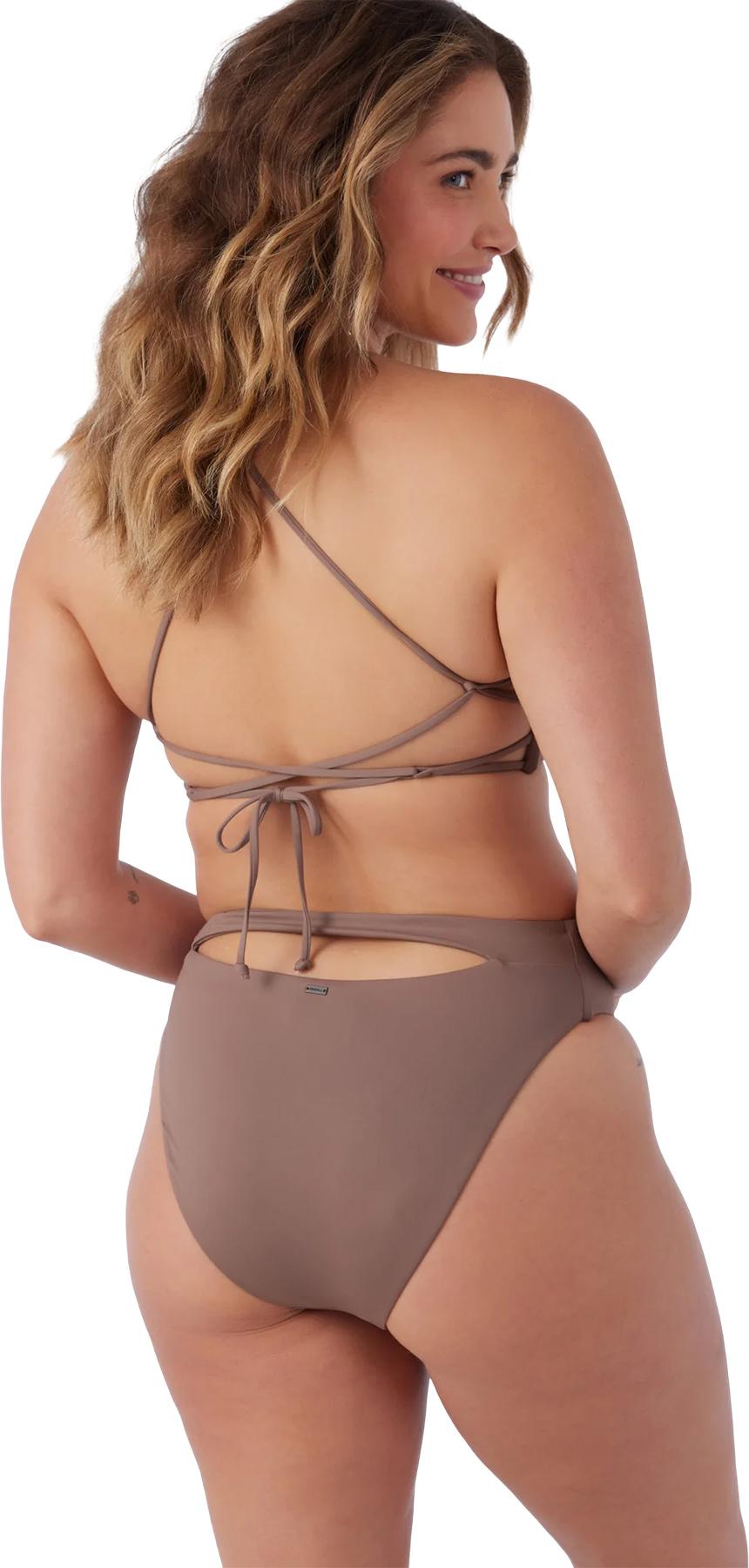 Product gallery image number 4 for product Saltwater Solids Max Solid High Rise Bikini Bottom - Women's