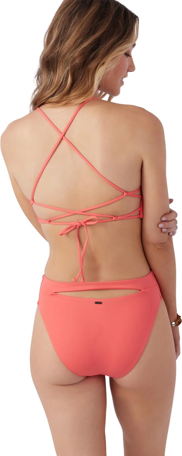 Product gallery image number 2 for product Saltwater Solids Max Solid High Rise Bikini Bottom - Women's