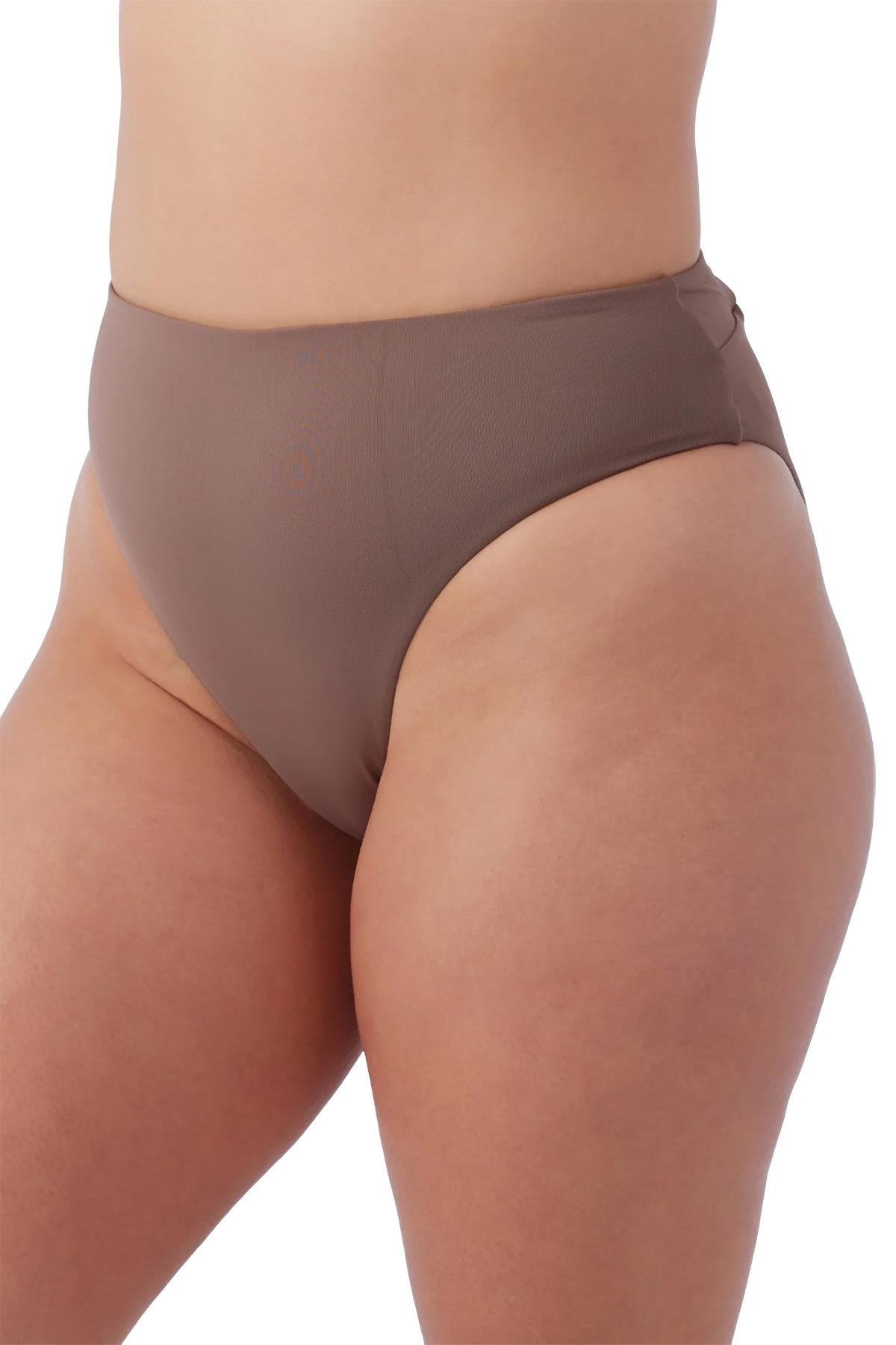 Product gallery image number 6 for product Saltwater Solids Max Solid High Rise Bikini Bottom - Women's