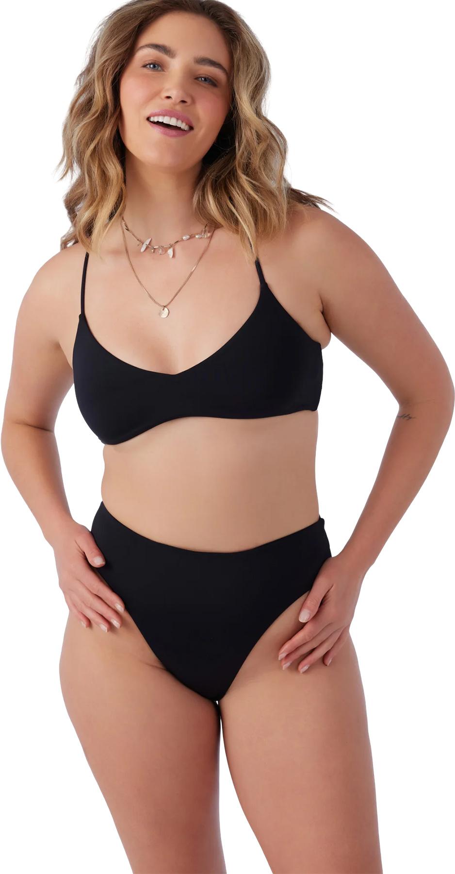 Product image for Saltwater Solids Max Solid High Rise Bikini Bottom - Women's