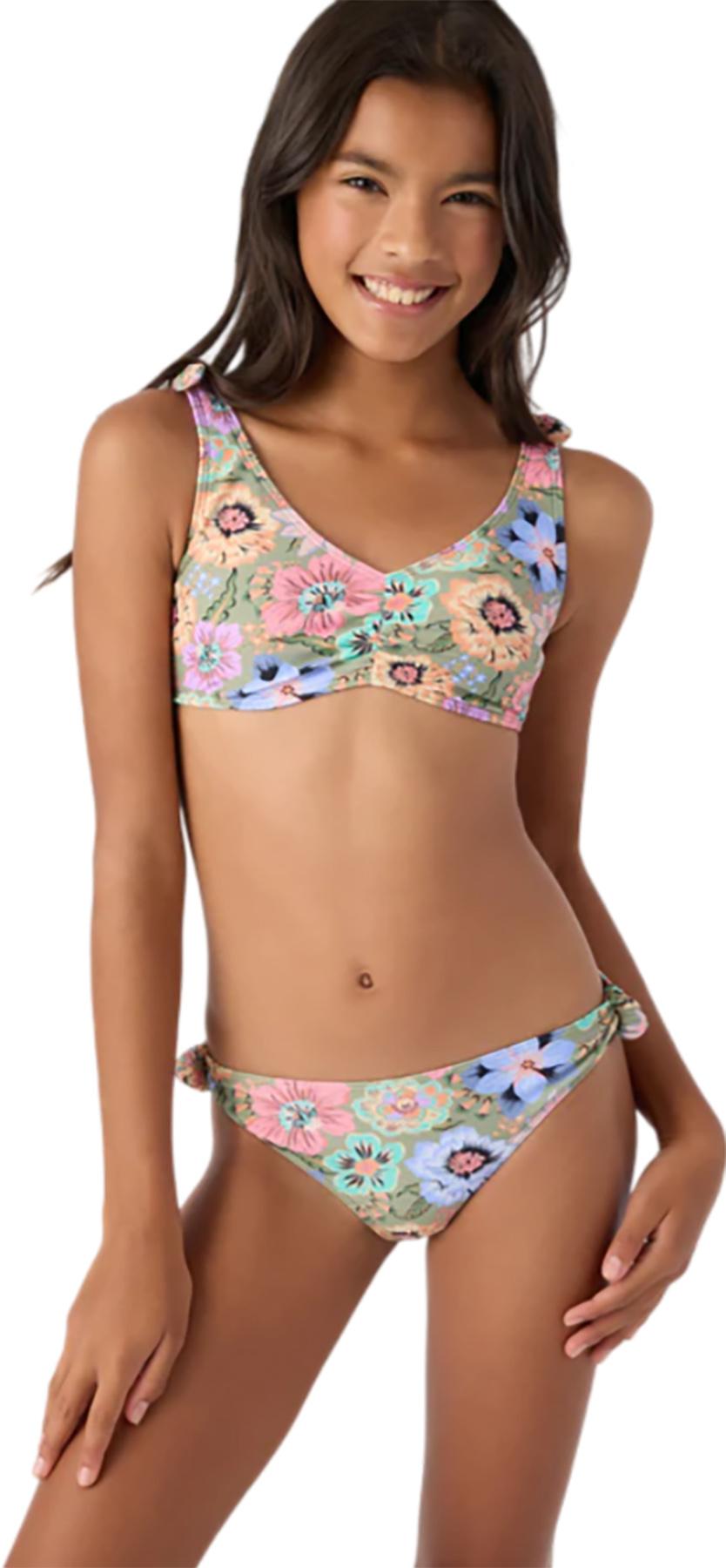 Product gallery image number 3 for product Ensemble de bain débardeur floral Talitha - Fille