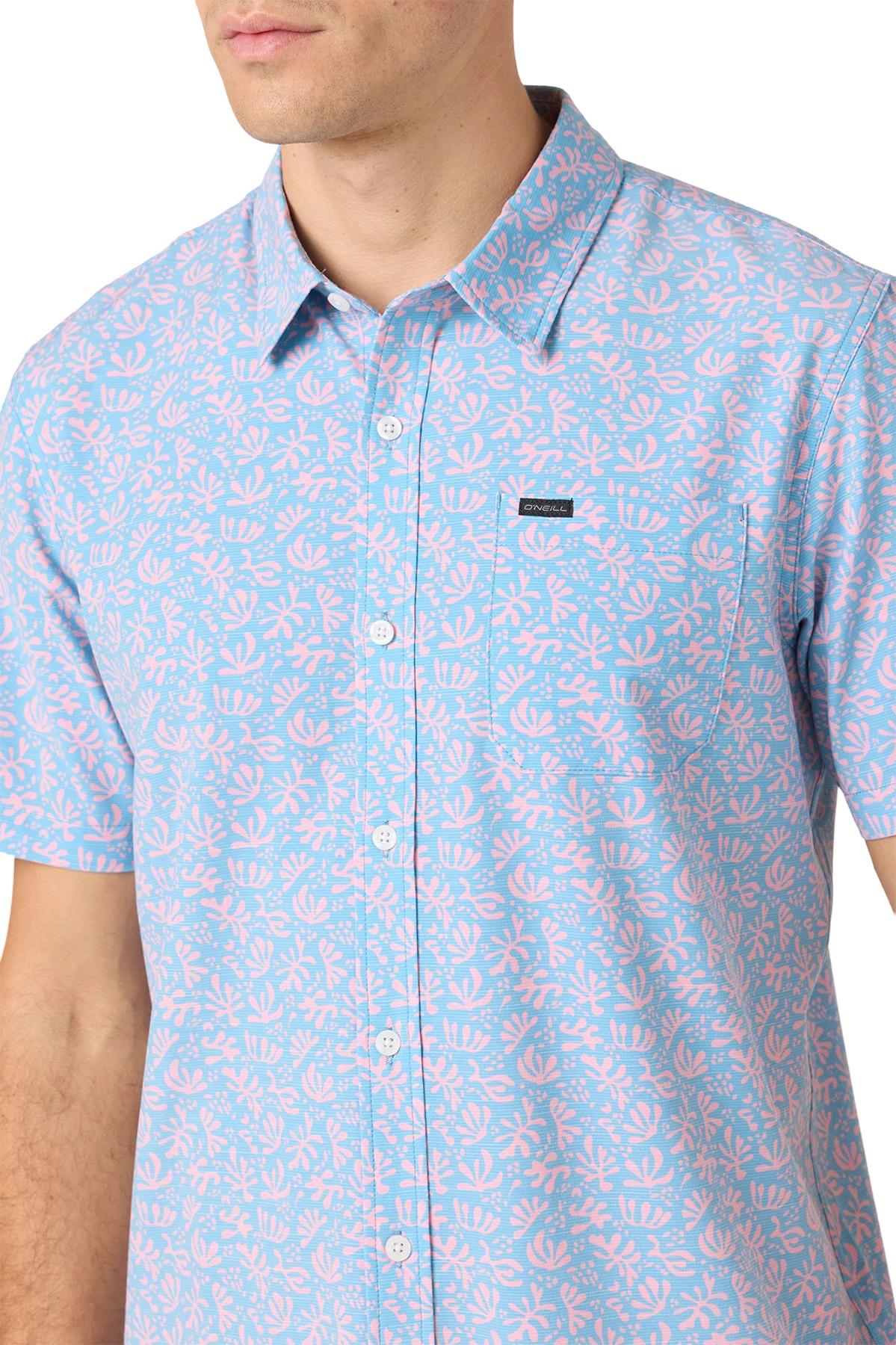 Product gallery image number 3 for product TRVLR UPF Traverse Slub Short Sleeve Relaxed Fit Shirt - Men's