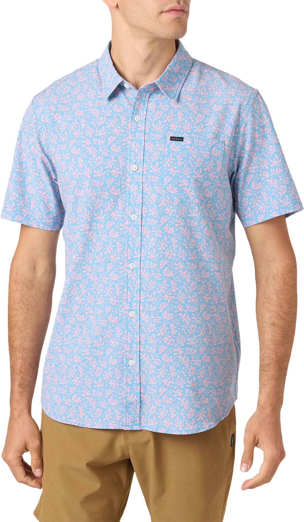 Product gallery image number 4 for product TRVLR UPF Traverse Slub Short Sleeve Relaxed Fit Shirt - Men's