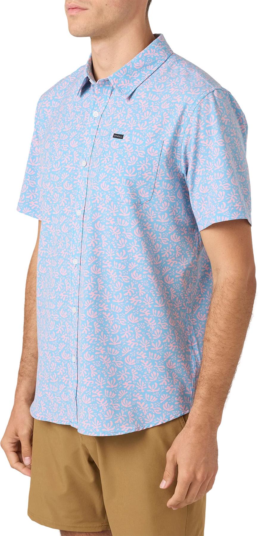 Product gallery image number 5 for product TRVLR UPF Traverse Slub Short Sleeve Relaxed Fit Shirt - Men's