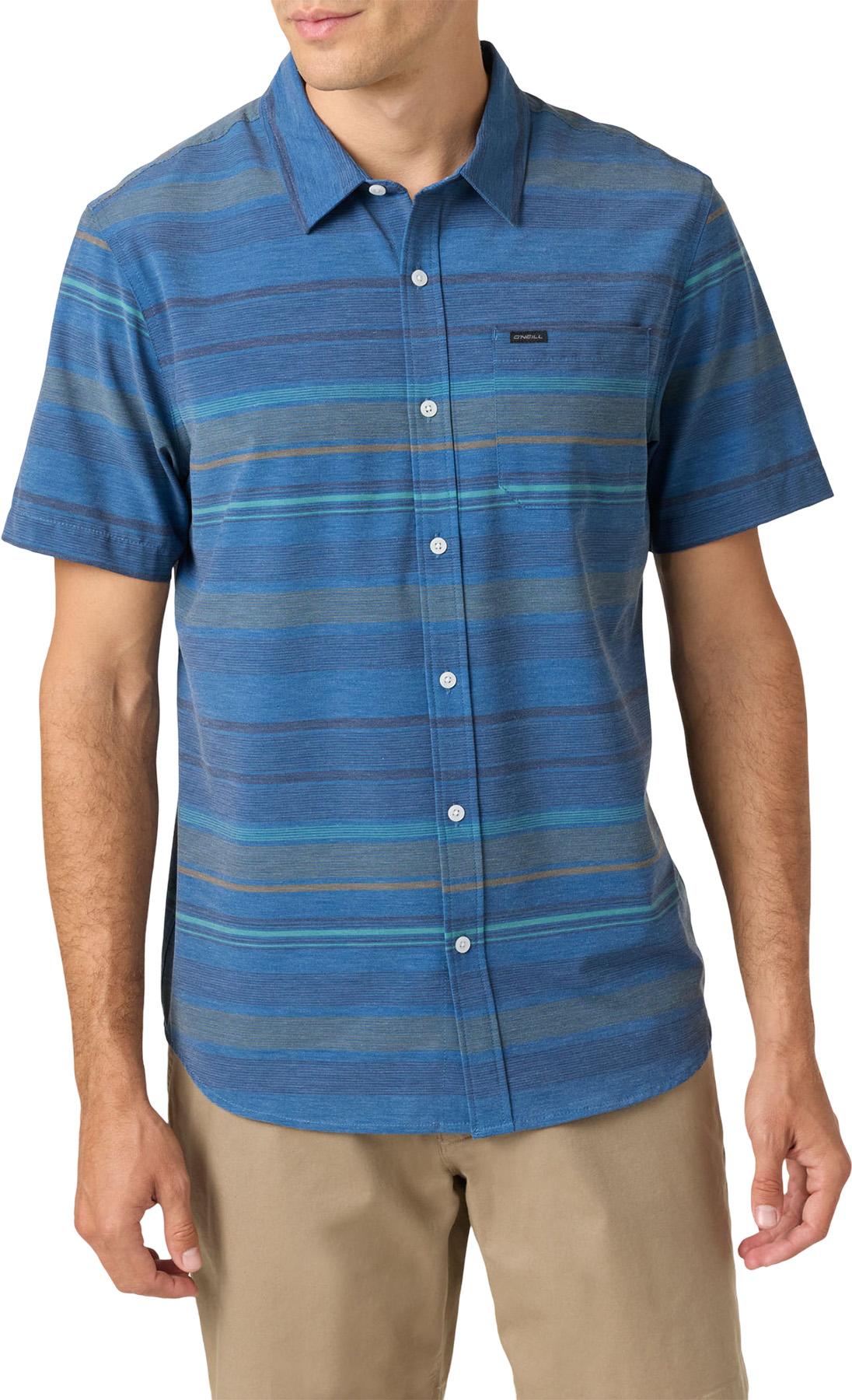 Product gallery image number 5 for product TRVLR UPF Traverse Stripe Relaxed Fit Shirt - Men's