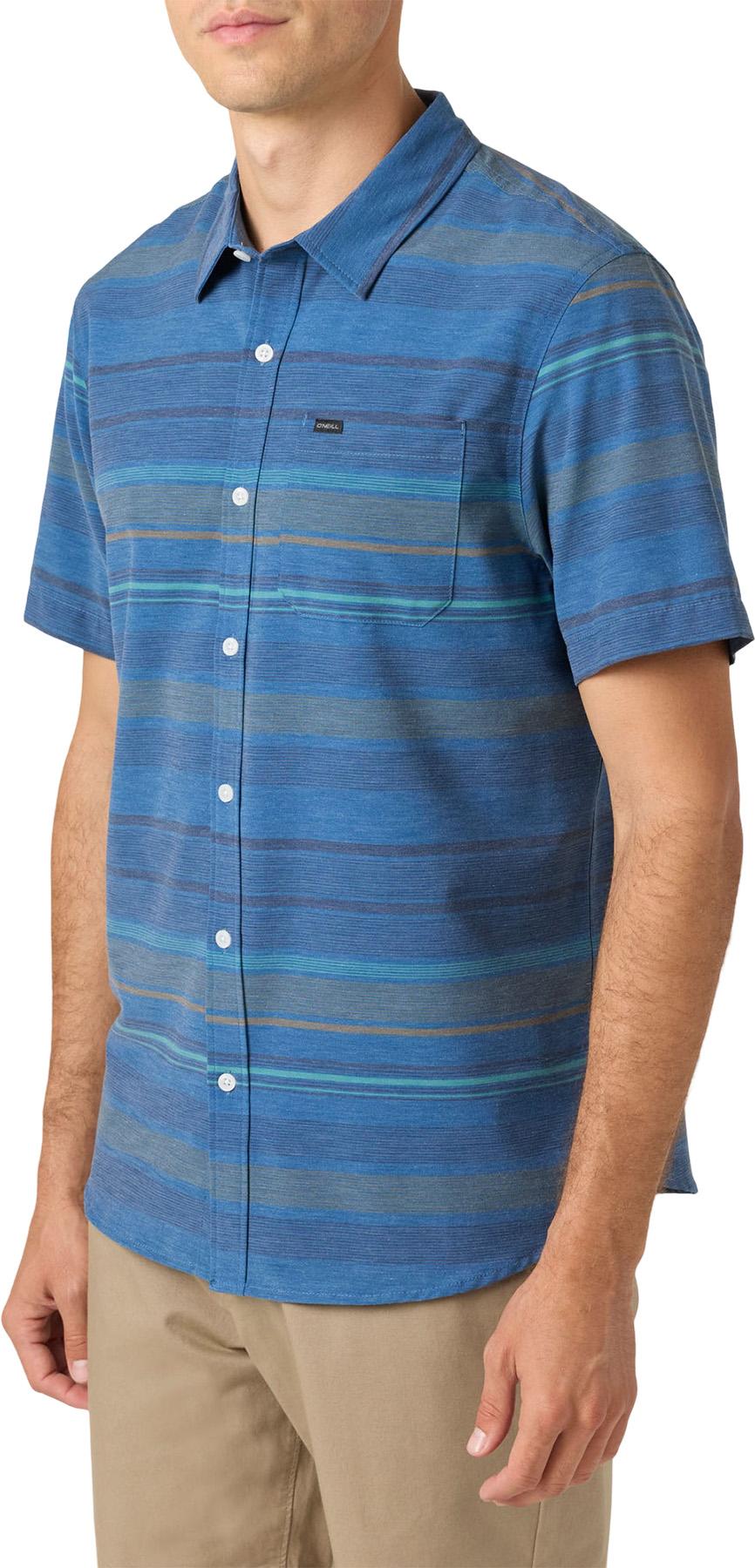 Product gallery image number 6 for product TRVLR UPF Traverse Stripe Relaxed Fit Shirt - Men's
