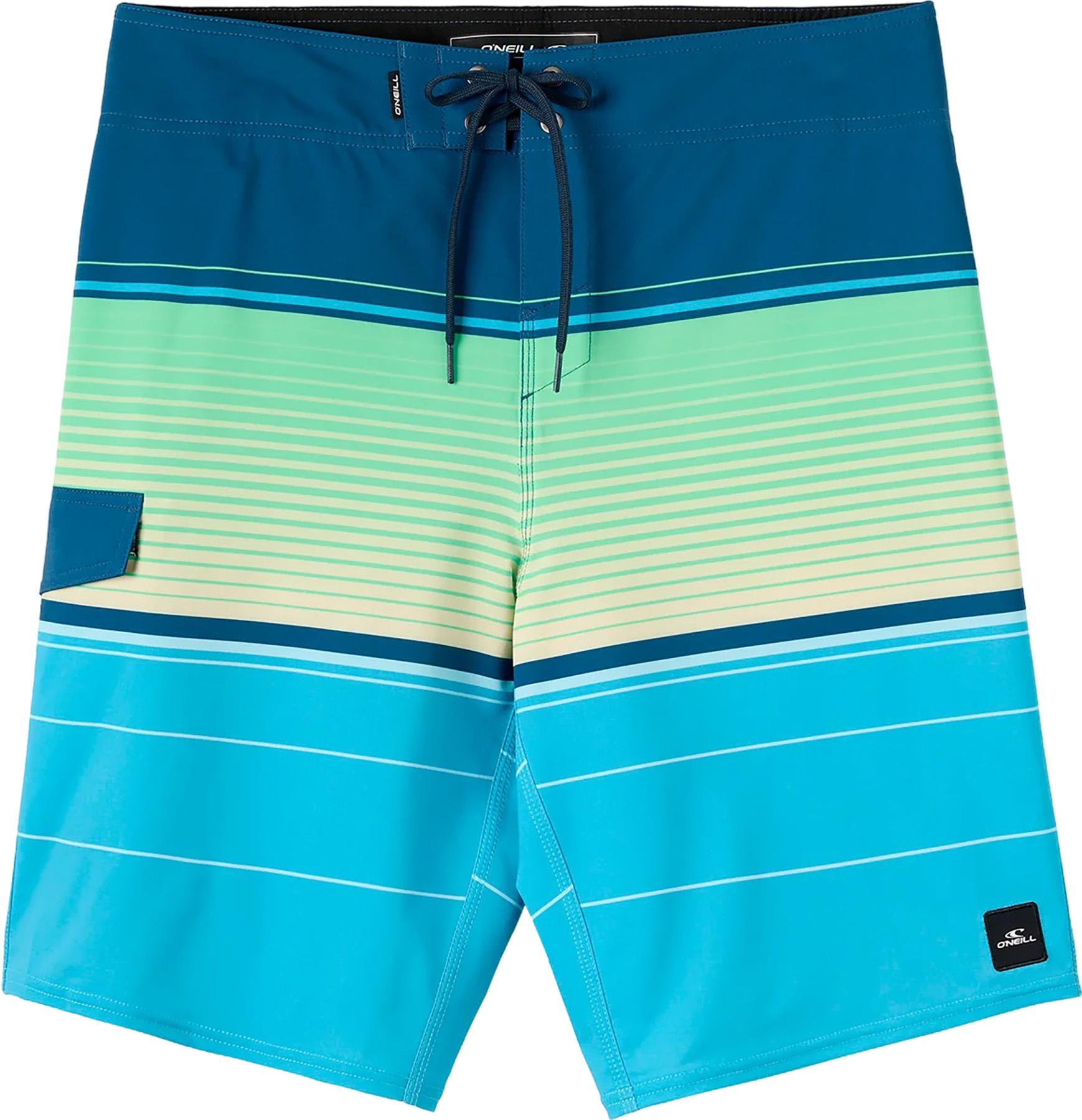 Product gallery image number 1 for product Lennox Stripe Boardshorts 18" - Boys