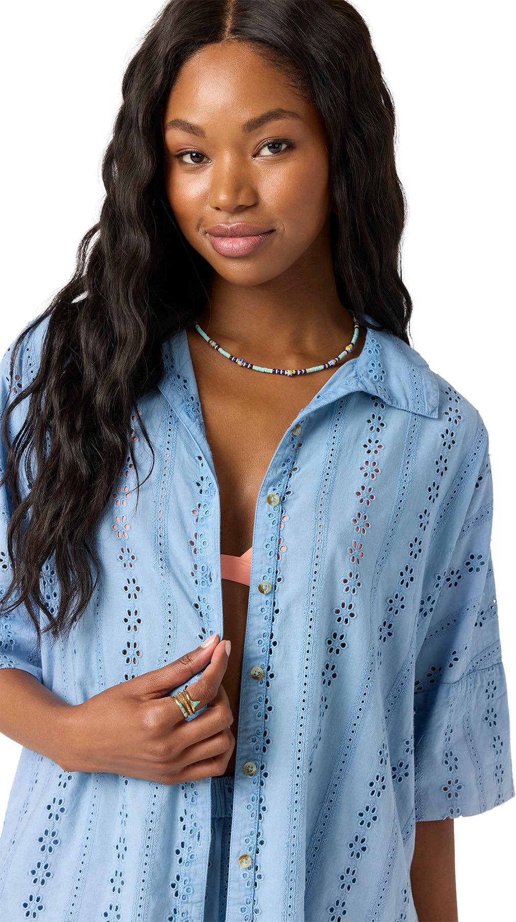 Product gallery image number 3 for product Olivia Woven Cover-Up Shirt - Women's