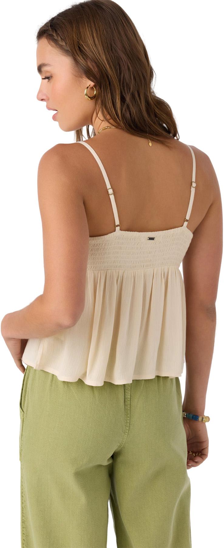 Product gallery image number 4 for product Reeta Solid Woven Tank Top - Women's