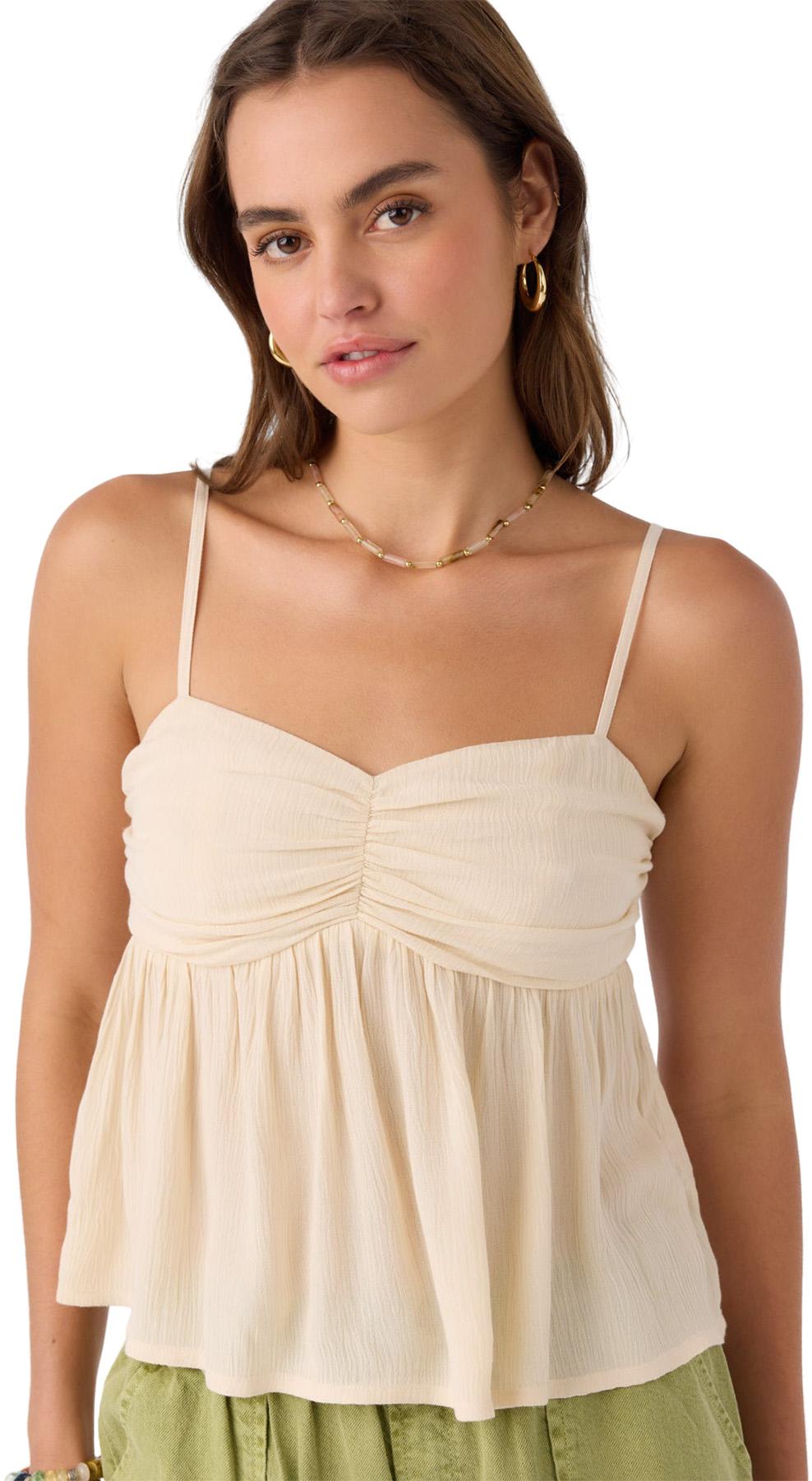 Product gallery image number 5 for product Reeta Solid Woven Tank Top - Women's