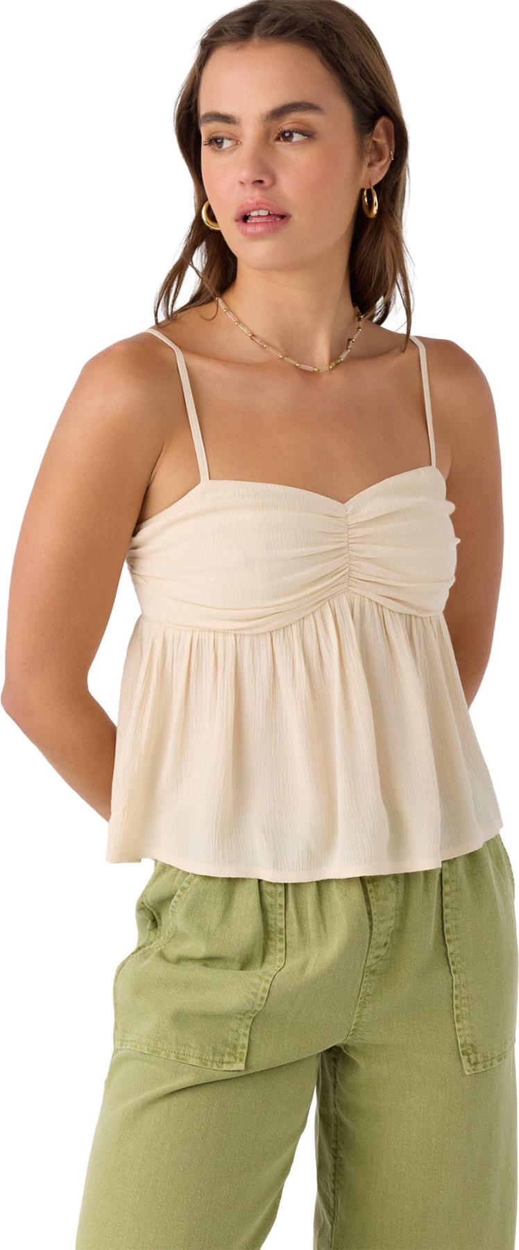 Product gallery image number 2 for product Reeta Solid Woven Tank Top - Women's