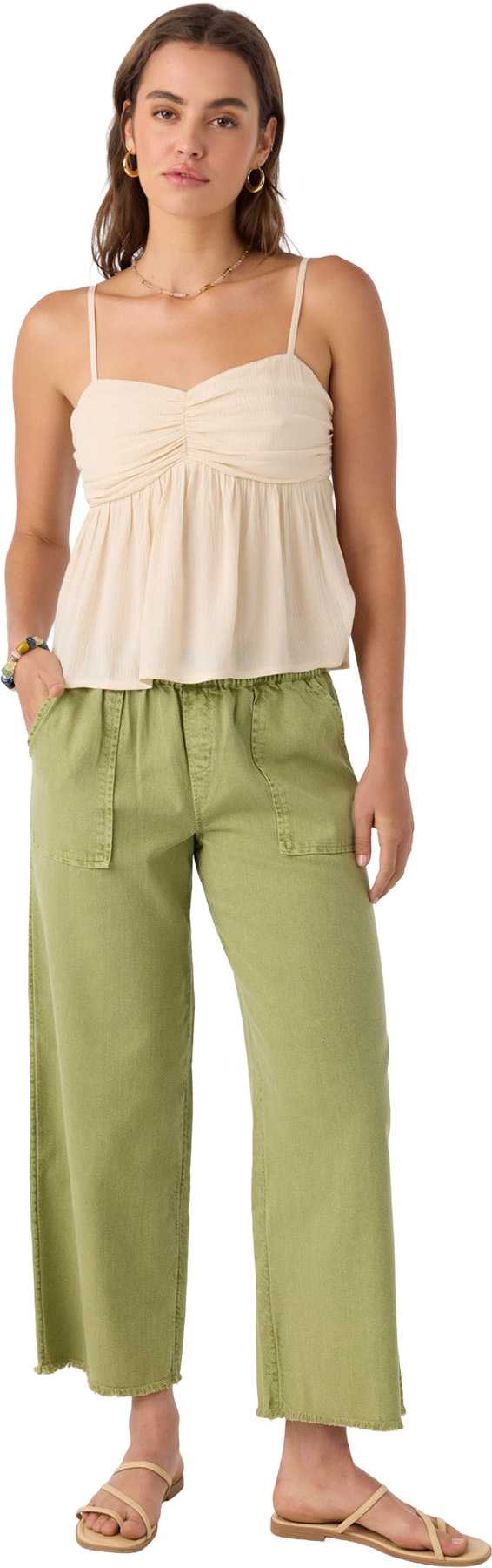 Product image for Reeta Solid Woven Tank Top - Women's