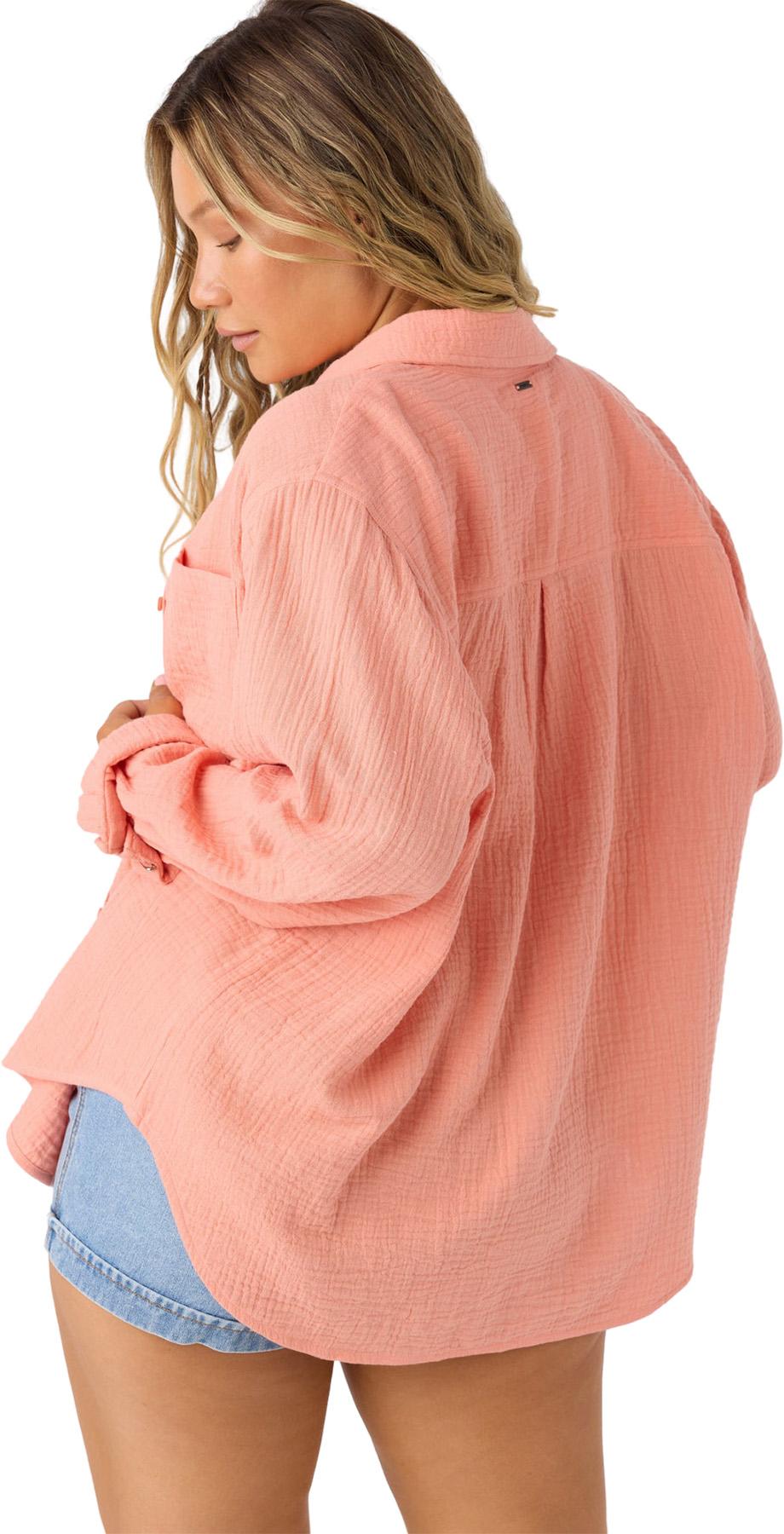 Product gallery image number 3 for product Leni Relaxed Fit Woven Long Sleeve Top - Women's