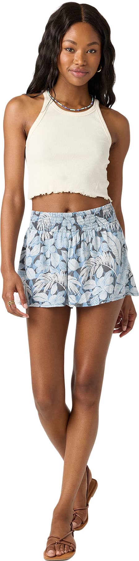 Product gallery image number 4 for product Jonie Palmetto Woven Pull-On Shorts - Women's