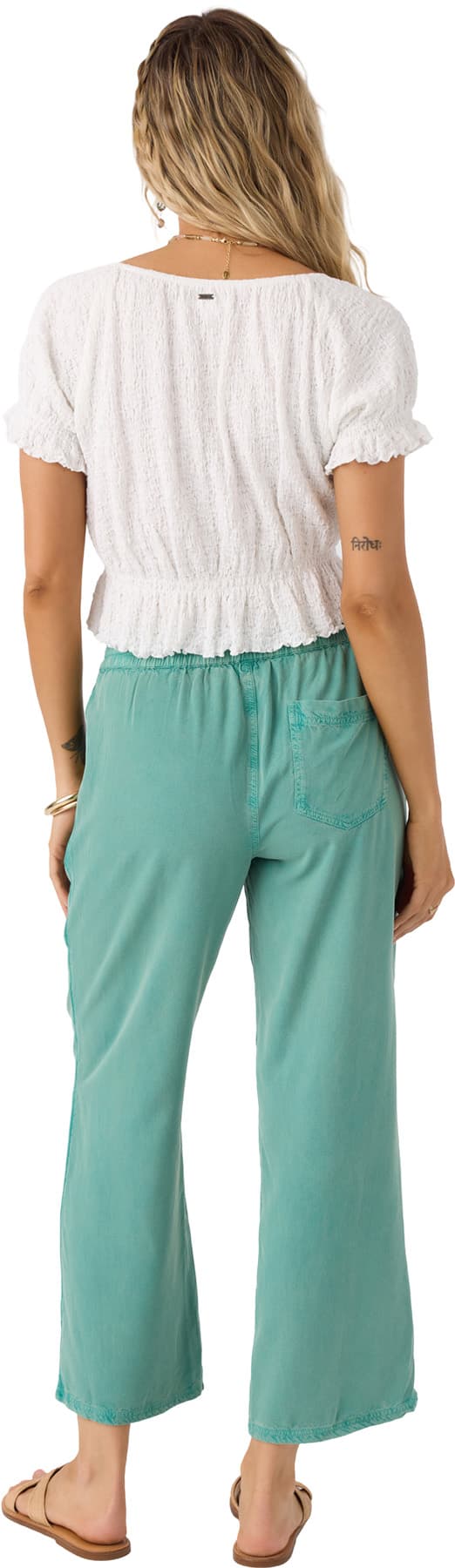 Product gallery image number 3 for product Pantalon tissé Frankie - Femme