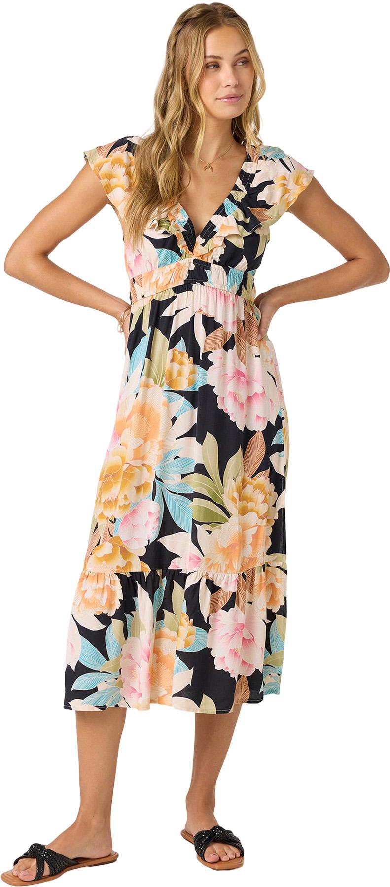 Image de produit pour Robe mi-longue tissée Zetta - Femme