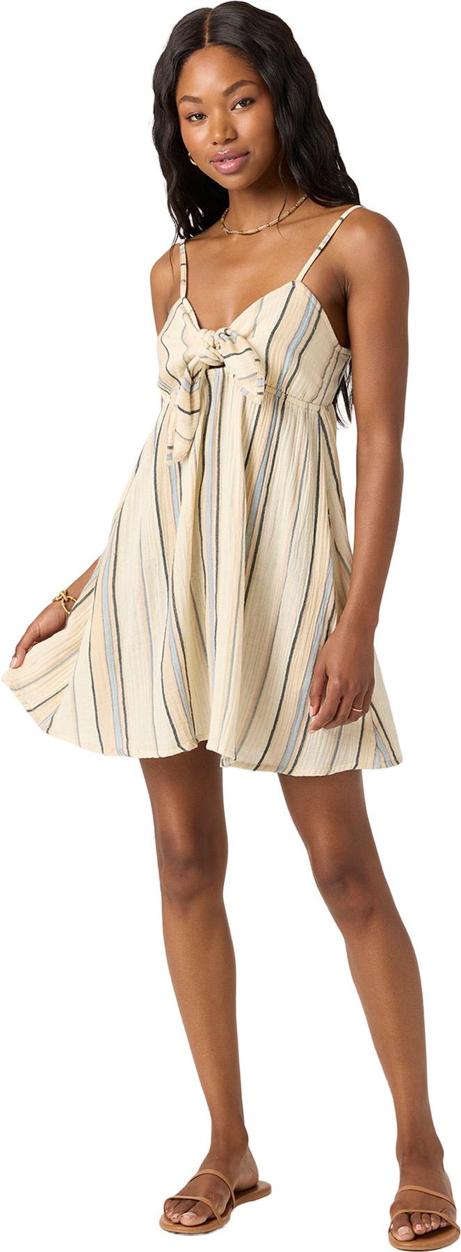 Product gallery image number 5 for product Natalya Stripe Woven Mini Dress - Women's
